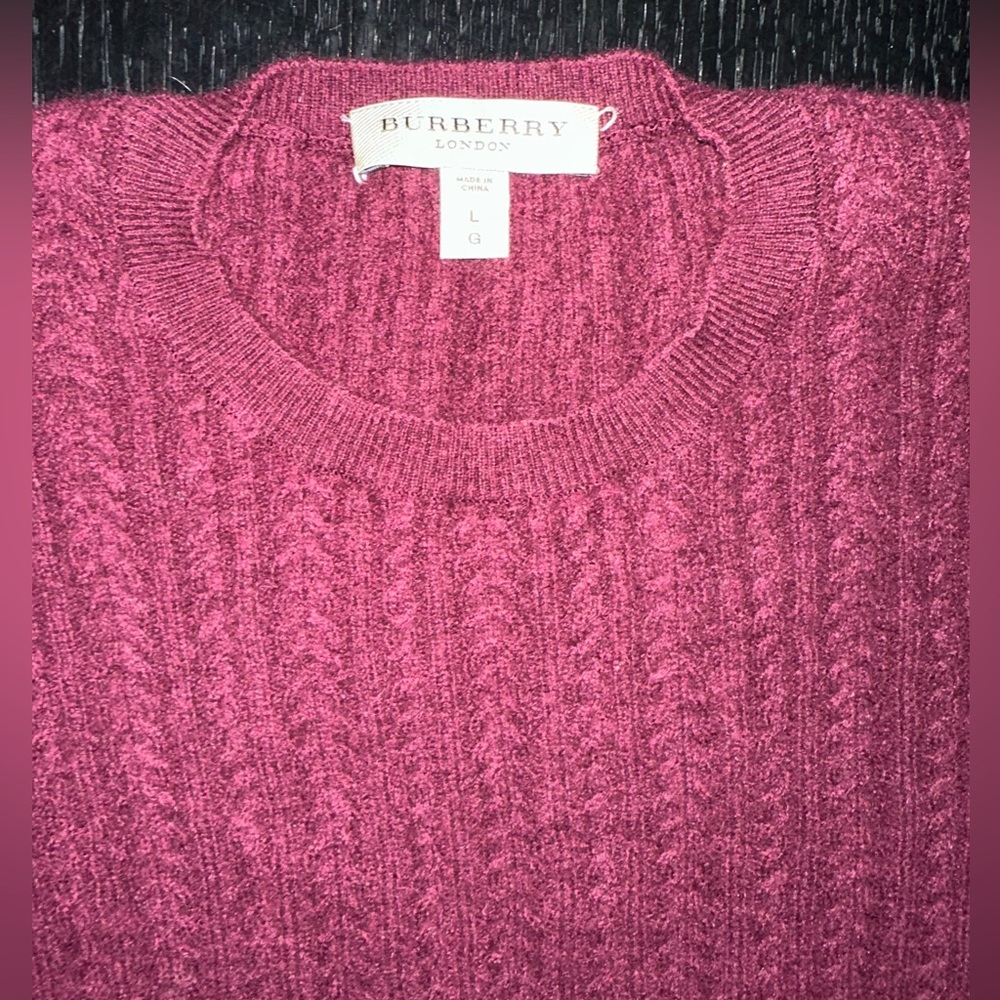 Burberry - Cable sweater (Cashmere)